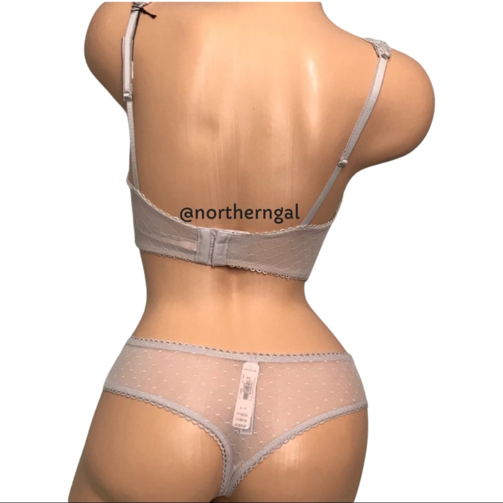 Victoria’s Secret Dream Angels Bustier Set Gray - Picture 11 of 16